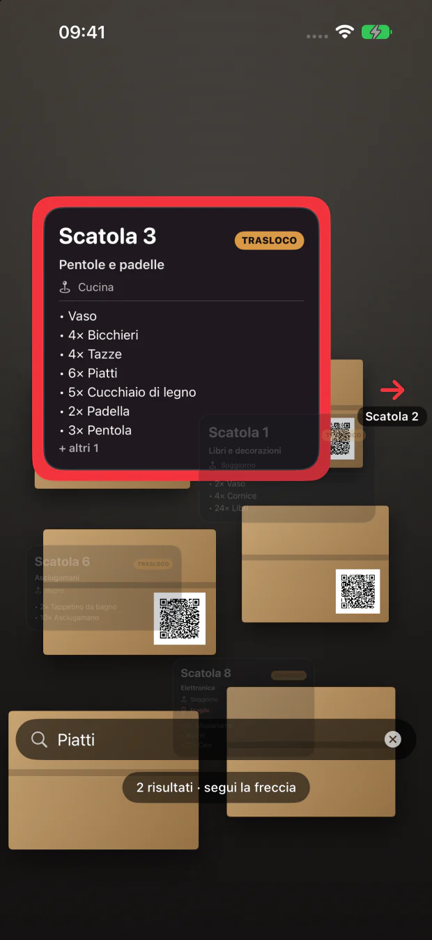 Di' che cosa cerchi