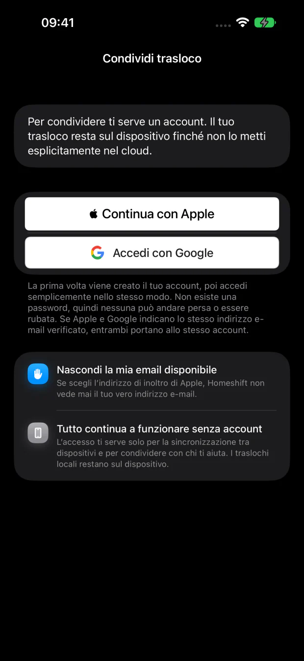 Imballare in due, vedere le stesse cose